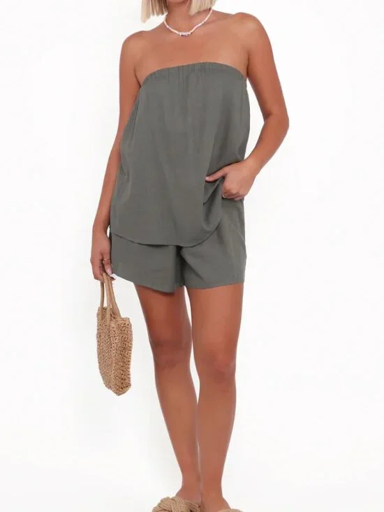 Petal & Pup Karlan Strapless Romper sz XL - Picture 3 of 6